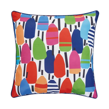 Multicolored Buoy Accent Pillow